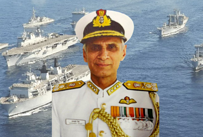नौसेना प्रमुख ने दूरस्थ अंडमान आउटपोस्ट में तैयारियों की समीक्षा की